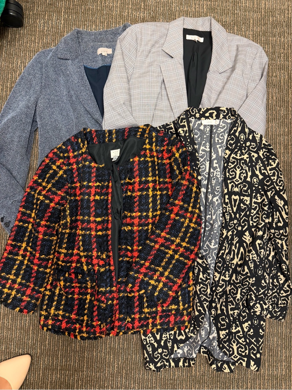 4 Medium Blazers Bundle